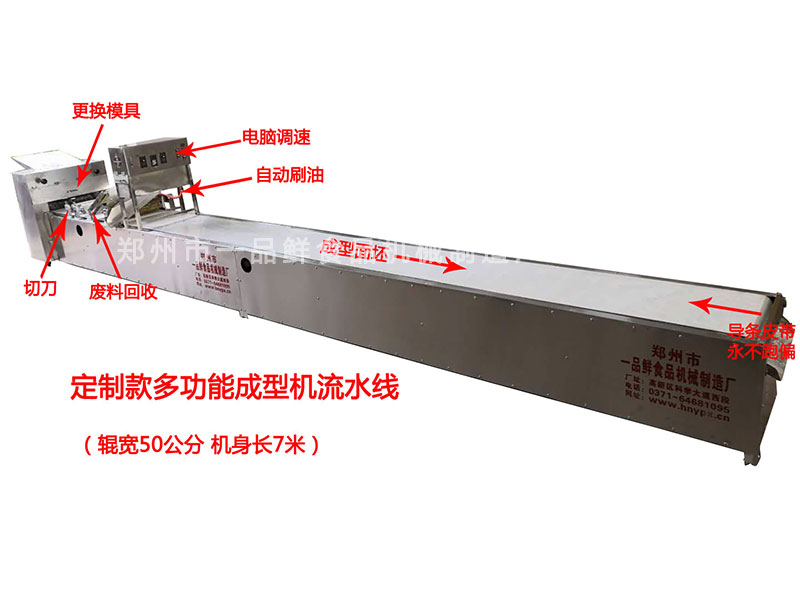 定制款多功能成型機流水線(xiàn)