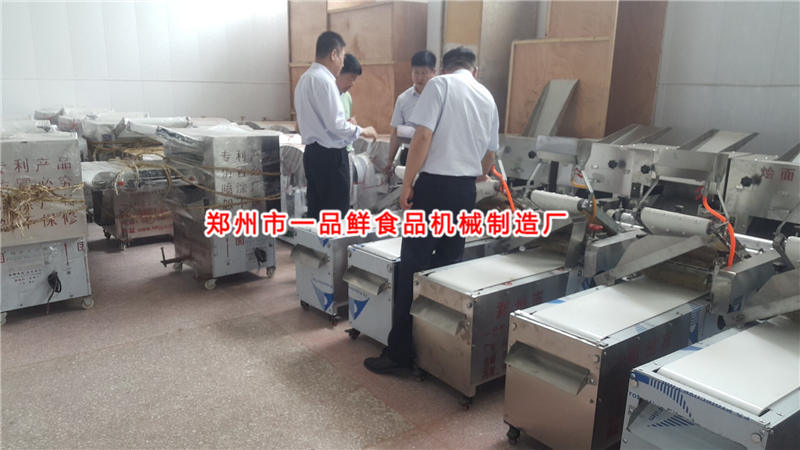 客戶(hù)考察面食設備