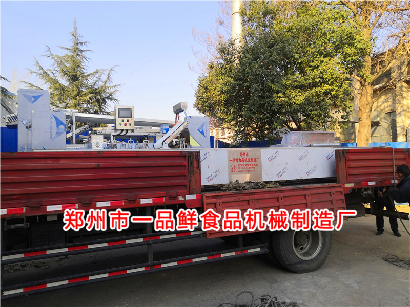 350面食成型機裝車(chē)
