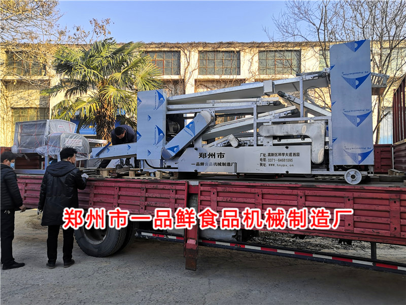 350面食成型機裝車(chē)