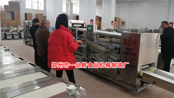 第六代全自動(dòng)智能揉壓機設備