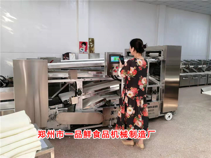 自循環(huán)揉壓機調試中